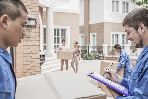 House movers preparing a local Balham home removal