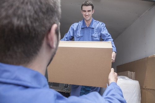 Removal team handling a residential move in Balham