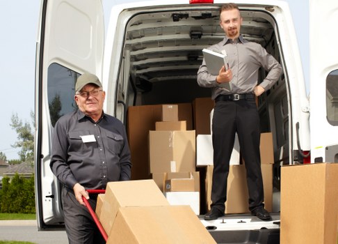 House removal team planning a local move in Balham