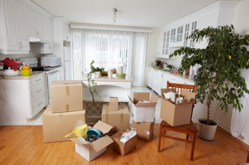 Moving van service for Balham residential streets and local house moves