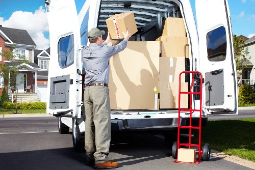 Moving van used for local transport and removals around Balham