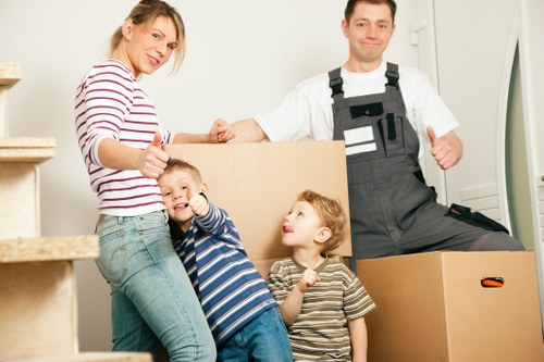 Careful dismantling and reassembly during an office move